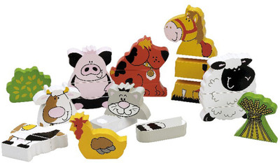 

Tidlo Farm Animal Animags(6 Pieces)