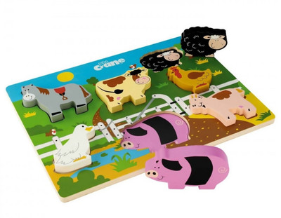 

Tidlo Chunky Farm Puzzle(7 Pieces)