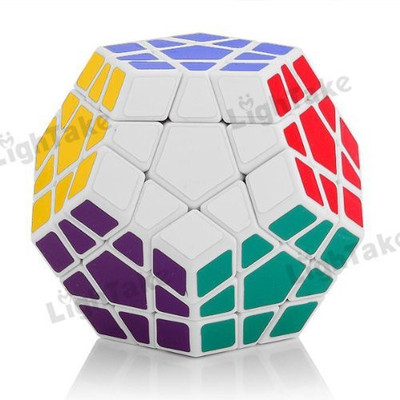 

Shengshou Megaminx White Puzzle Speed Cube(1 Pieces)