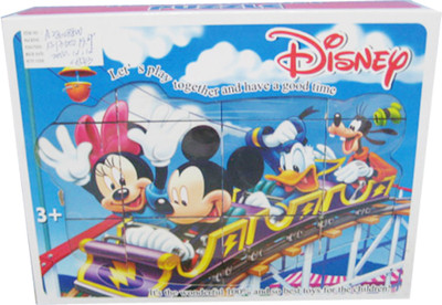 

Playwell Mickey Cube Puzzle(12 Pieces)
