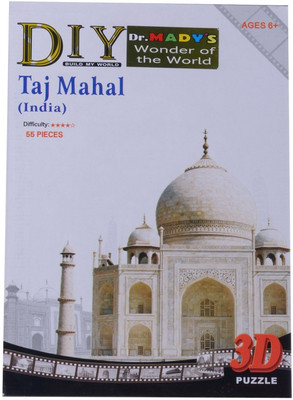 

Matrix Educare Pvt Ltd 3D Puzzle - Tajmahal(55 Pieces)