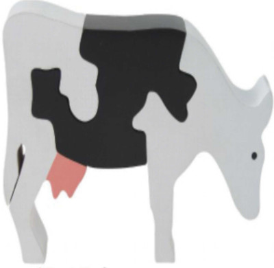 Learners Play Cow Family Jigsaw Puzzle - Colored(3 Pieces) Learners Play Cow Family Jigsaw Puzzle - Colored(3 Pieces)