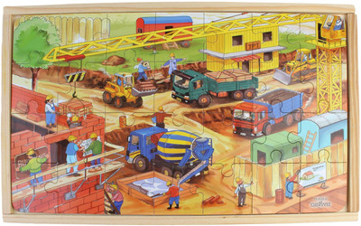 

Qisiwei 4 Wooden Jigsaw Puzzles(112 Pieces)