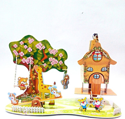 

Masterfit 3D Puzzle Tree House(120 Pieces)