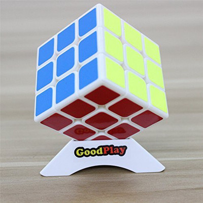 

Goodplay Newest Yuxin Zhisheng Fire Unicore Kylin 3X3 Speed Cube White(+One Cube Tripod)(1 Pieces)