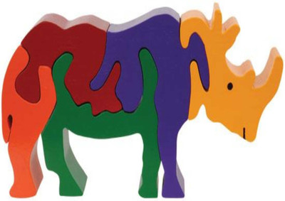 35% OFF on Learners Play Rhino Jigsaw Puzzle - Colored(5 Pieces) 35% OFF on Learners Play Rhino Jigsaw Puzzle - Colored(5 Pieces)