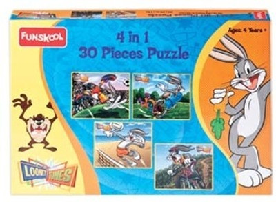 

Funskool Word 4 in 1(30 Pieces)