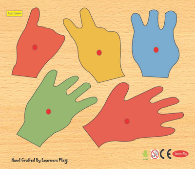 34% OFF on Learners Play Hands Knob Puzzle(5 Pieces) 34% OFF on Learners Play Hands Knob Puzzle(5 Pieces)