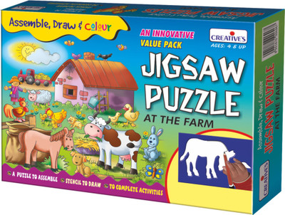 

Creatives Jigsaw Puzzles - At the Farm(28 Pieces)