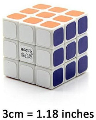 

Maru 3X3X3 3Cm Tiny White Db Puzzle Cube Twisty Toy Mini 3X3(1 Pieces)