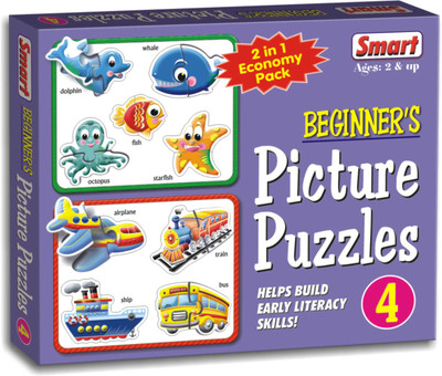 

Smart Beginner's Picture Puzzles - 4(20 Pieces)