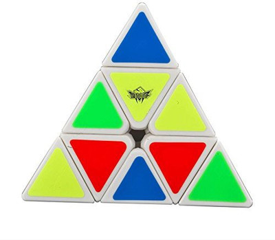 

D-Fantix Cyclone Boys Pyraminx Speed Cube Puzzle Cube White(1 Pieces)