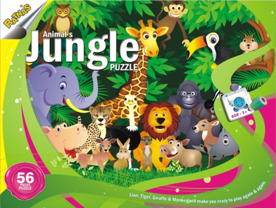 

Ratnas Jungle Puzzle(56 Pieces)