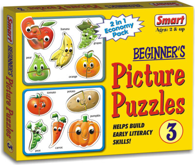 

Smart Beginner's Picture Puzzles - 3(20 Pieces)
