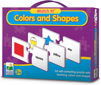 

The Learning Journey Match It! Colors and Shapes(52 Pieces)