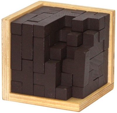 

Cubelelo Wooden 3D (54pcs T) Brick Puzzle(1 Pieces)