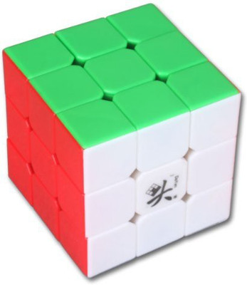 

Dayan Zhanchi 3X3X3 6 Color Stickerless Speed Cube White(1 Pieces)