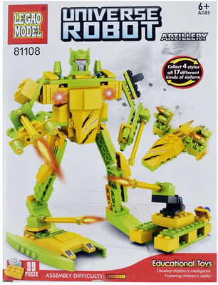 

Powerpak Legao Model Universe Robot Artillery, 99 pcs for ages 6+(99 Pieces)