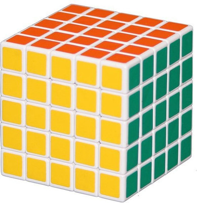 

ShopperBay ShengShou 5x5 Speed Cube Puzzle- White(1 Pieces)