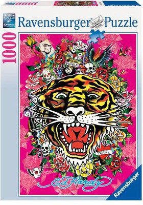Ravensburger Hardy: Tattoo Art - 1000 Piece Puzzle(1000 Pieces) Flipkart