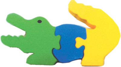 35% OFF on Learners Play Alligator Jigsaw Puzzle - Colored(3 Pieces) 35% OFF on Learners Play Alligator Jigsaw Puzzle - Colored(3 Pieces)