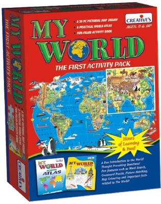 

Creative Educational Aids My World The First Activity Pack(30 Pieces)