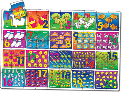 

The Learning Journey Puzzle Doubles - Let's Learn Numbers(50 Pieces)