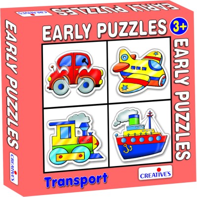 

Creative Educational Aids Early Puzzles - Transport(18 Pieces)