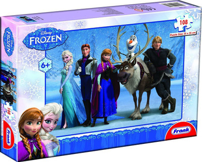 

Frank DISNEY FROZEN PUZZLE 108 PIECES(108 Pieces)