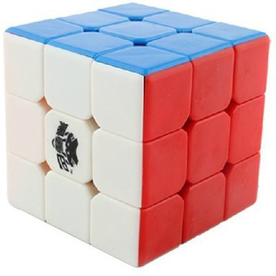 

Qiyi 3X3X3 Stickerless V2 Manba Speed Cube Puzzle Smooth New Toy 3X3(1 Pieces)