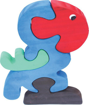 

Enigmatic Woodworks Wooden Jigsaw Puzzle - Parrot(4 Pieces)