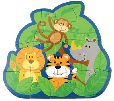 

Stephen Joseph Inc Play And Color Puzzle - Zoo(11 Pieces)