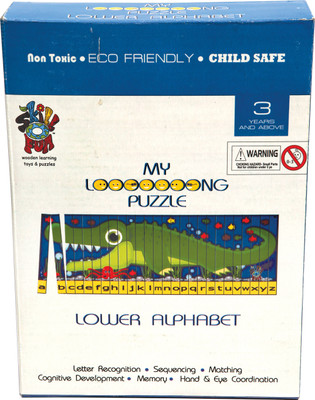 

Skillofun My Long Puzzle - Lower Alphabet(1 Pieces)