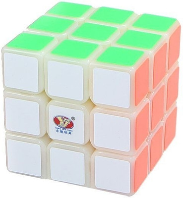 Y & J Chilong 3x3x3 Magic Cube Puzzle Primary(1 Pieces)