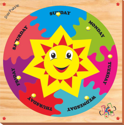 

Kinder Creative Day Puzzle with Knobs(7 Pieces)