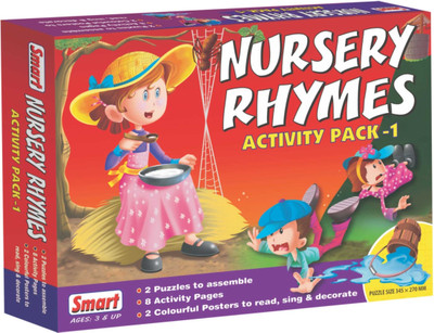 

Smart Nursery Rhymes Activity Pack - 1(12 Pieces)