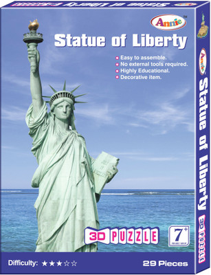 

Annie Statue of Liberty 3D Puzzle(29 Pieces)
