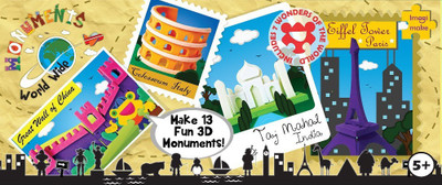 

Imagimake Monuments Worldwide(100 Pieces)