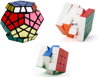 

Emob Magic Rubik Cube Puzzle Brainstorming Game (Megaminx + 3x3 & 4x4)(3 Pieces)