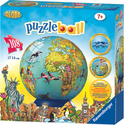 

Ravensburger Children's World Map(108 Pieces)
