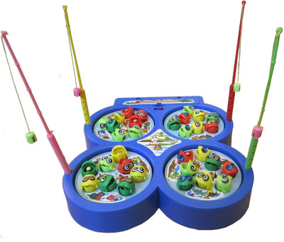 

QUNXING Junior Puzzles - Fish Catching(4 Pieces)
