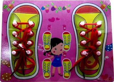 

Munchkinz Shoe Lacing Activity Board(6 Pieces)