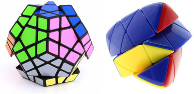 

Montez Shengshou Master Pyramorphix & Megaminx Puzzle Speed Cube - Combo(2 Pieces)