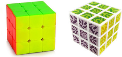 

ShopperBay 3x3x3 Stickerless Magic and KungFu Combo(2 Pieces)