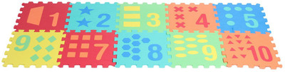 

Kiddy 10Pcs Number Puzzle Mat (0-9) PMS-9001(10 Pieces)