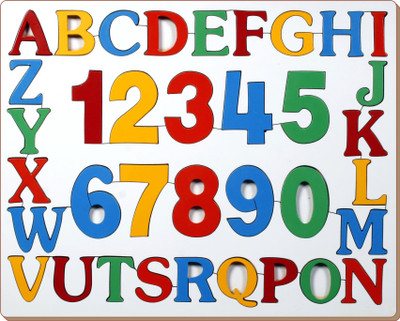 

Little Genius English Alphabets and Numbers(36 Pieces)