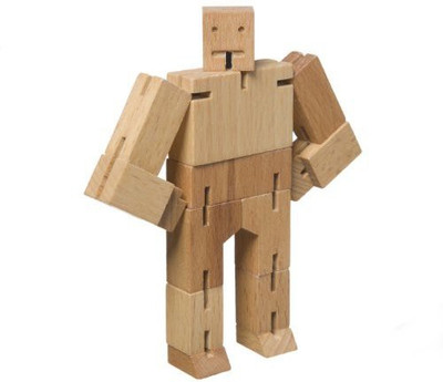 

Areaware Cubebot Brain Teaser Puzzle, Natural Wood(1 Pieces)