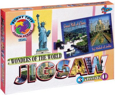 

Sunny Jigsaw Big-7 Wonders(120 Pieces)