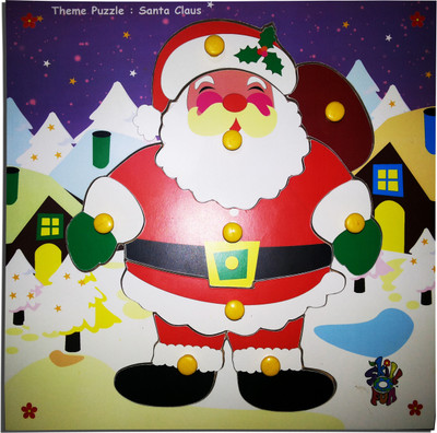 

Skillofun Theme Puzzle - Santa Claus(9 Pieces)