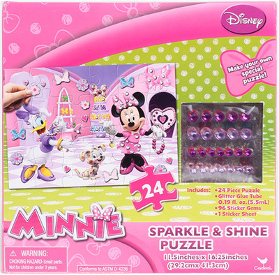 

Cardinal Disney Minnie Fashion Puzzle(24 Pieces)